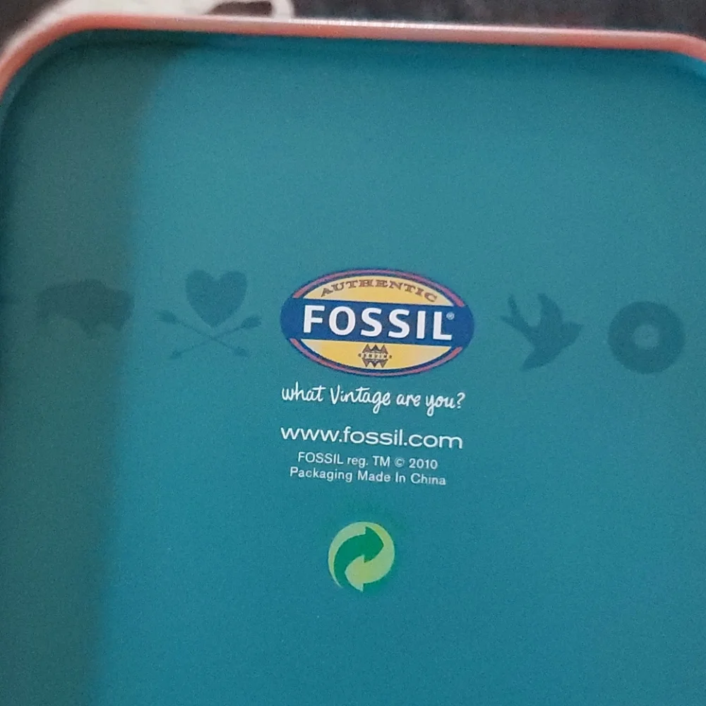 Fossil rare watch tins new wrapped take out have a bunch from fossil @15 each